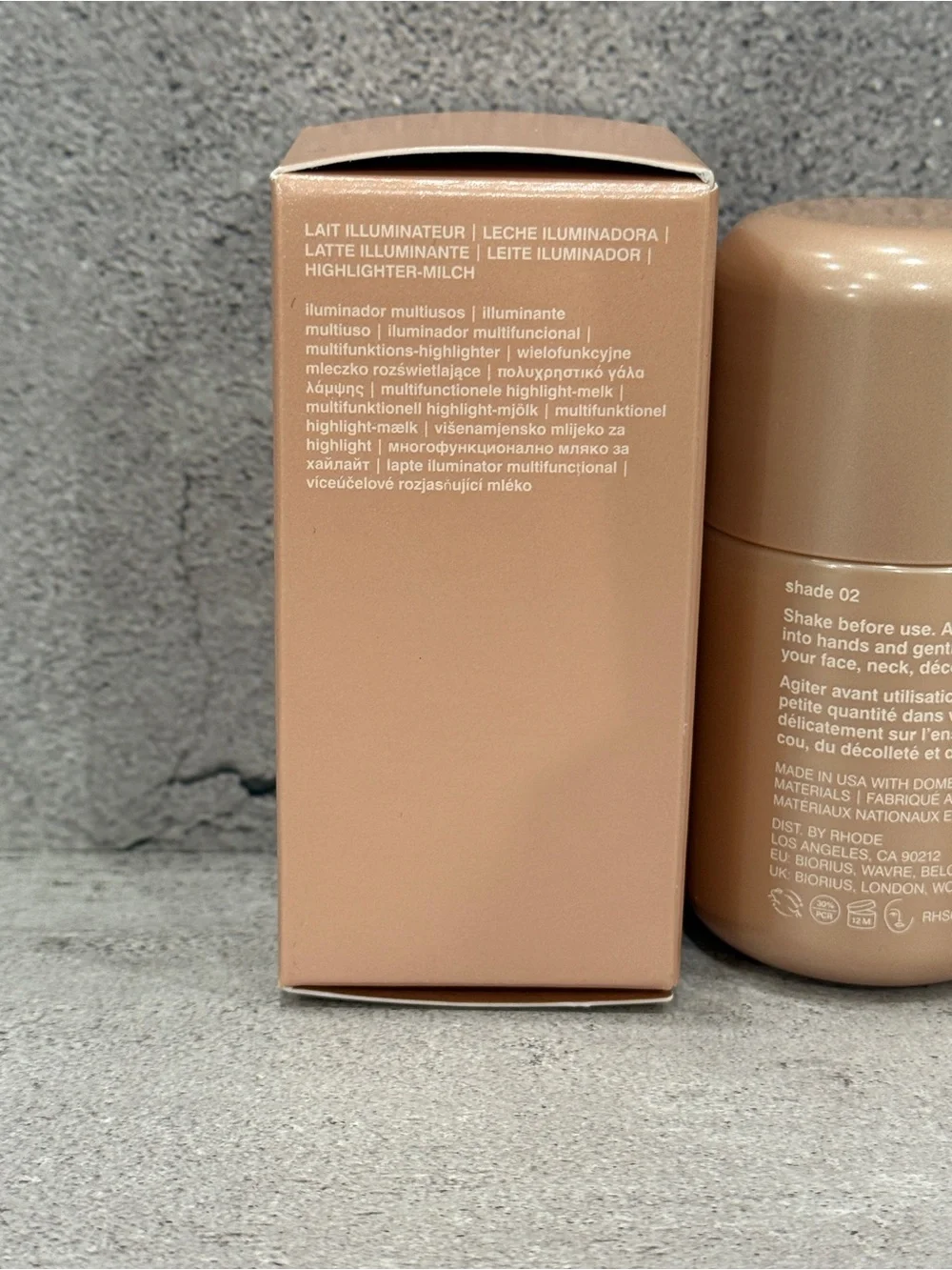 Rhode Highlight Milk Shade 02 NIB